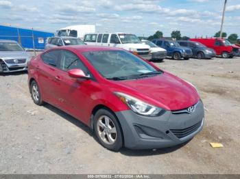  Salvage Hyundai ELANTRA