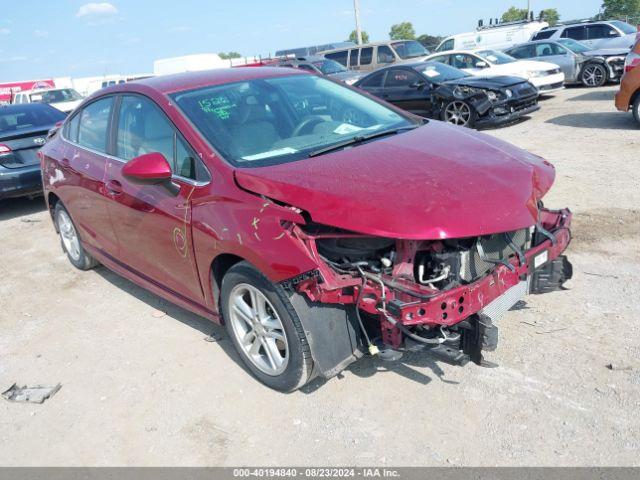  Salvage Chevrolet Cruze