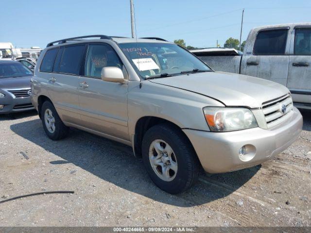  Salvage Toyota Highlander