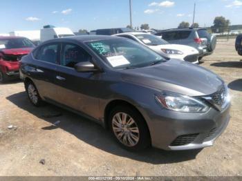  Salvage Nissan Sentra