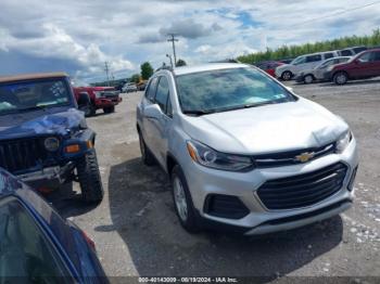  Salvage Chevrolet Trax