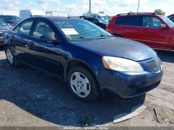  Salvage Pontiac G6