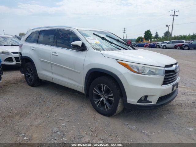  Salvage Toyota Highlander