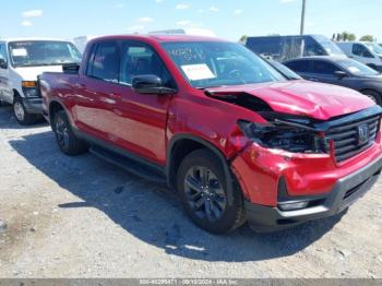  Salvage Honda Ridgeline