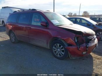  Salvage Kia Sedona