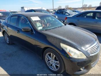  Salvage INFINITI G37x