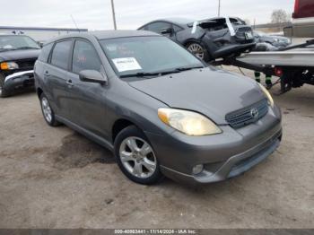  Salvage Toyota Matrix