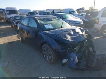  Salvage Chevrolet Cruze