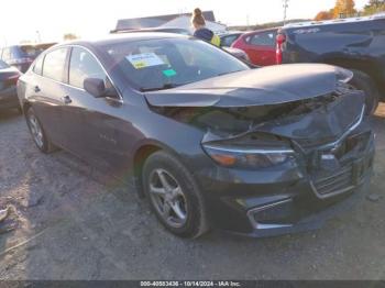  Salvage Chevrolet Malibu