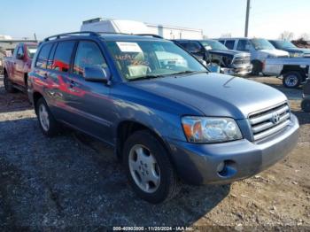  Salvage Toyota Highlander