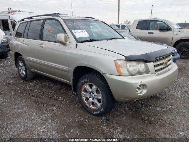  Salvage Toyota Highlander