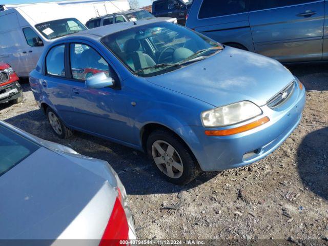  Salvage Chevrolet Aveo