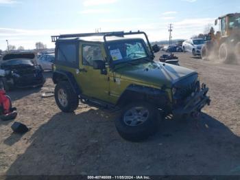  Salvage Jeep Wrangler