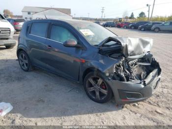  Salvage Chevrolet Sonic