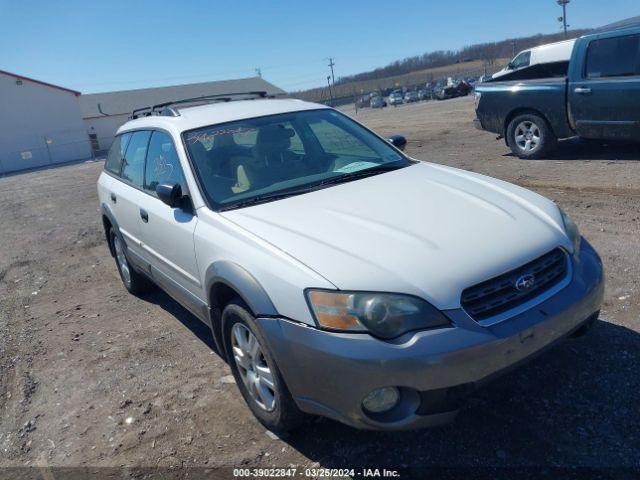  Salvage Subaru Outback