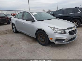  Salvage Chevrolet Cruze