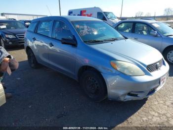  Salvage Toyota Matrix