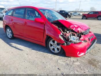  Salvage Toyota Matrix