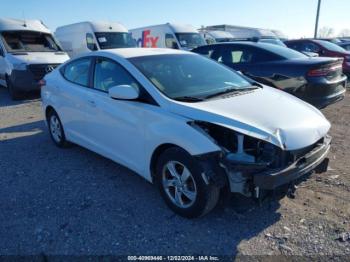  Salvage Hyundai ELANTRA