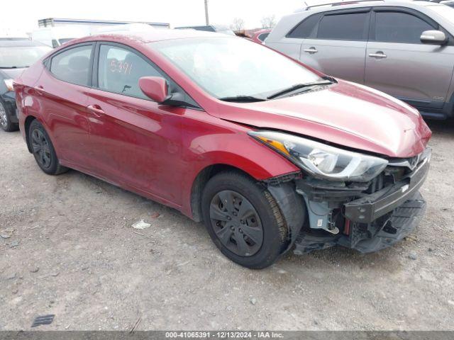  Salvage Hyundai ELANTRA