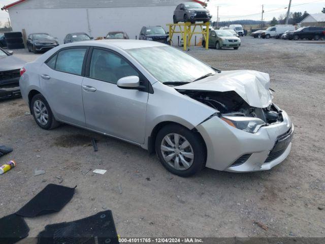  Salvage Toyota Corolla