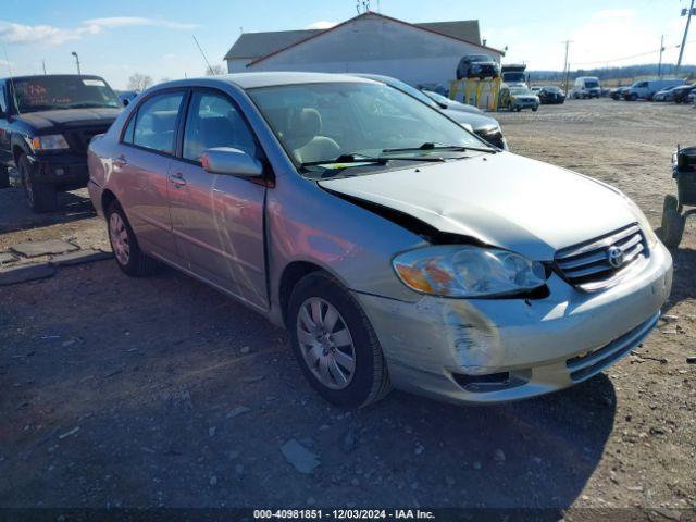  Salvage Toyota Corolla