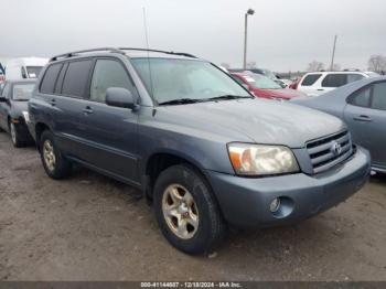  Salvage Toyota Highlander