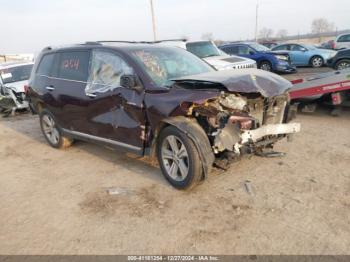  Salvage Toyota Highlander