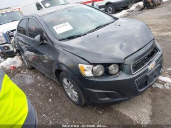  Salvage Chevrolet Sonic