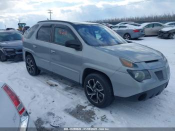  Salvage Pontiac Aztek