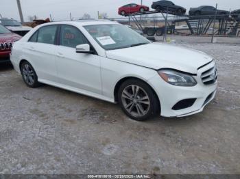  Salvage Mercedes-Benz E-Class