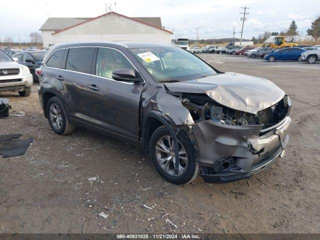  Salvage Toyota Highlander