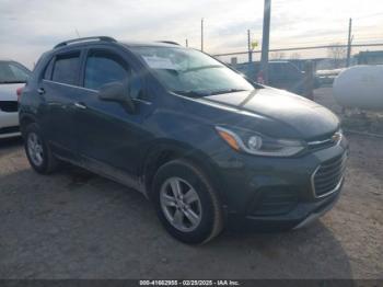  Salvage Chevrolet Trax