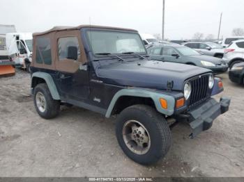  Salvage Jeep Wrangler