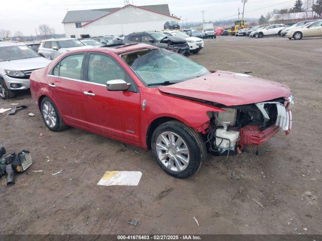  Salvage Lincoln MKZ Hybrid