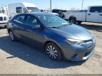  Salvage Toyota Corolla