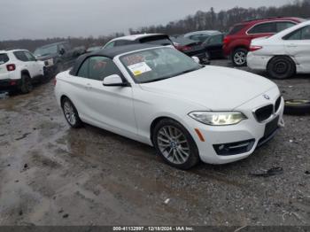  Salvage BMW 2 Series