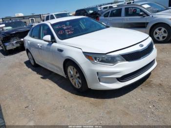  Salvage Kia Optima