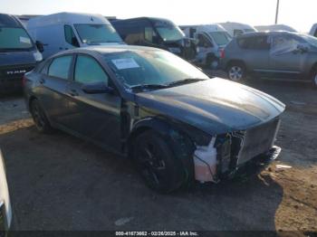  Salvage Hyundai ELANTRA