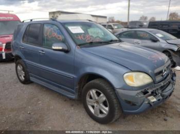  Salvage Mercedes-Benz M-Class