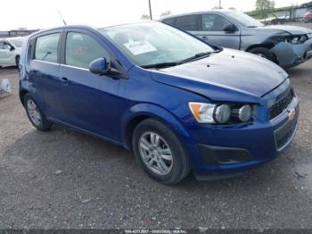  Salvage Chevrolet Sonic