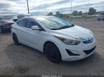  Salvage Hyundai ELANTRA