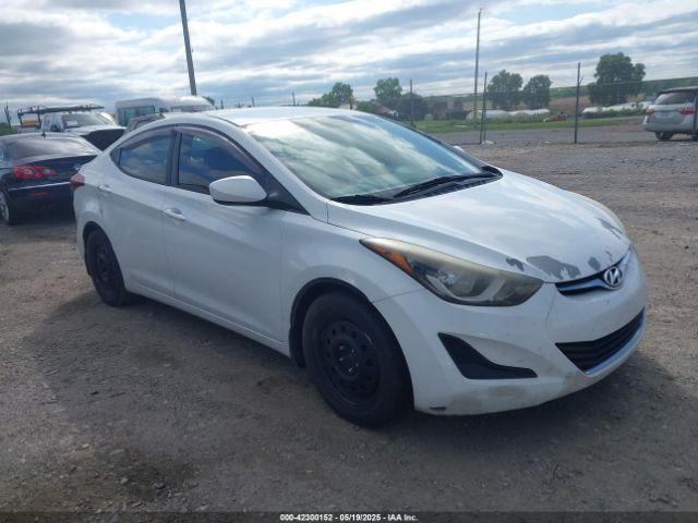  Salvage Hyundai ELANTRA