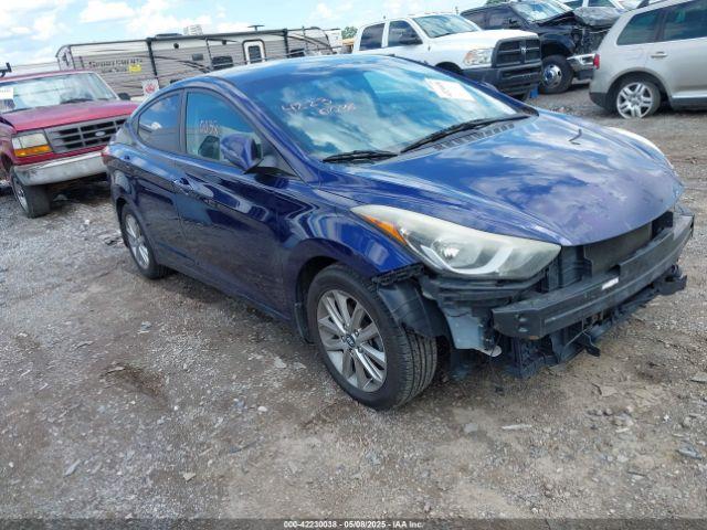  Salvage Hyundai ELANTRA
