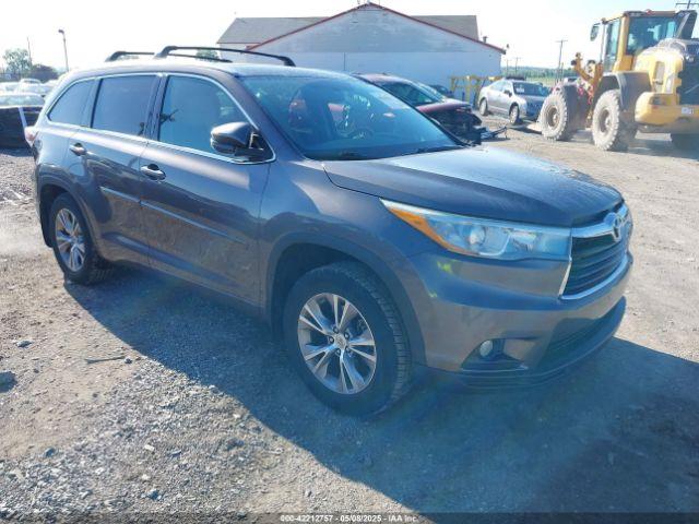  Salvage Toyota Highlander