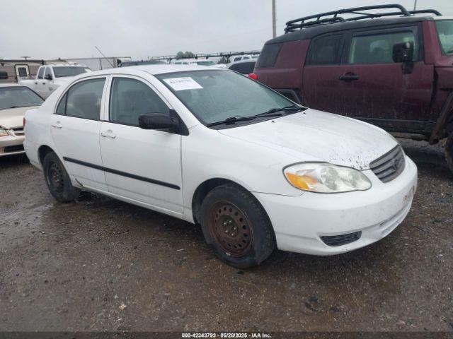  Salvage Toyota Corolla