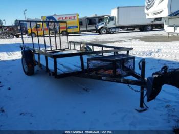 Salvage Utility Equp Deck Trailer