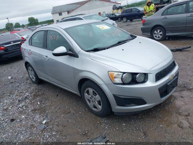  Salvage Chevrolet Sonic