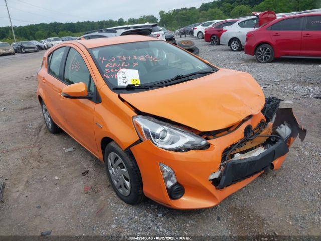  Salvage Toyota Prius c