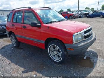  Salvage Chevrolet Tracker